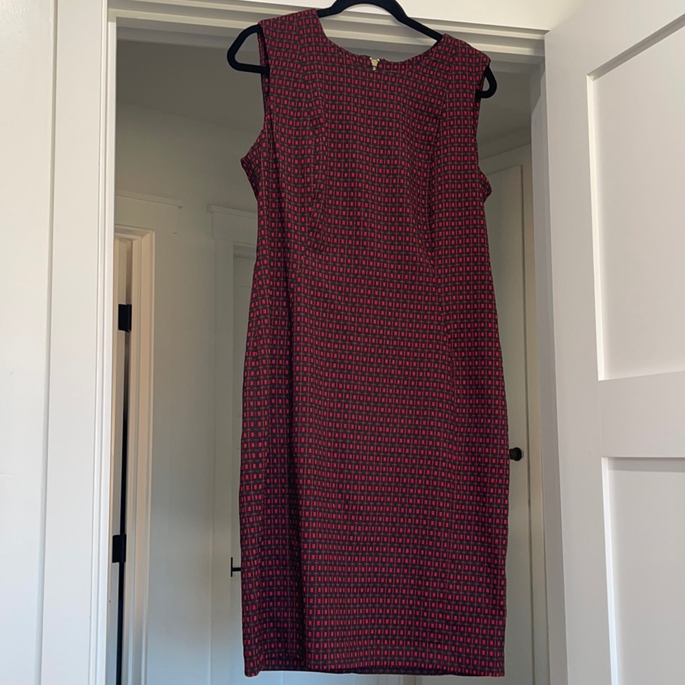 Black and red dress